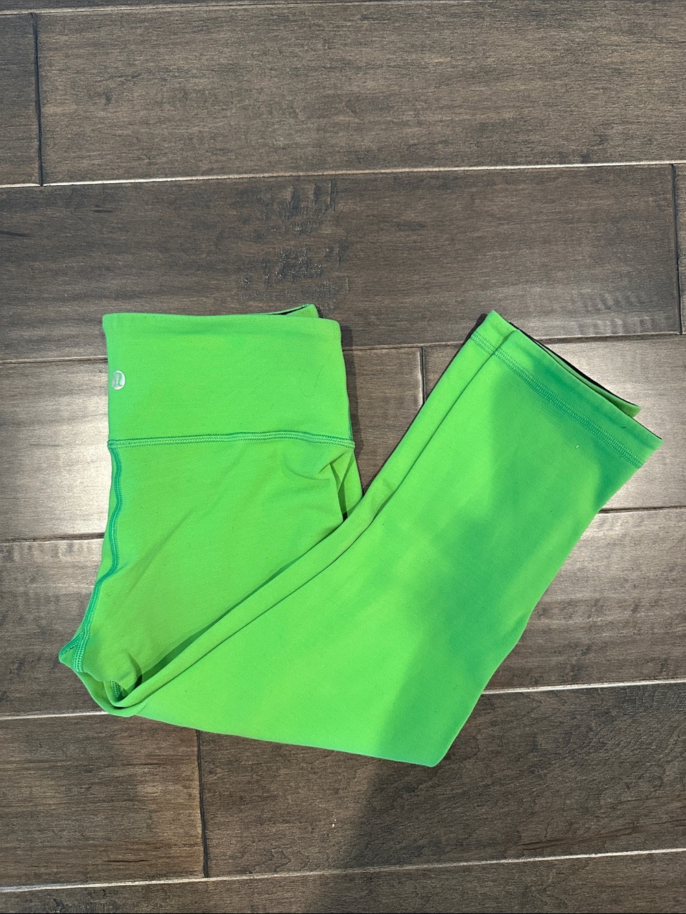 Reversible lululemon athletica Neon Green/Black High-Rise Leggings